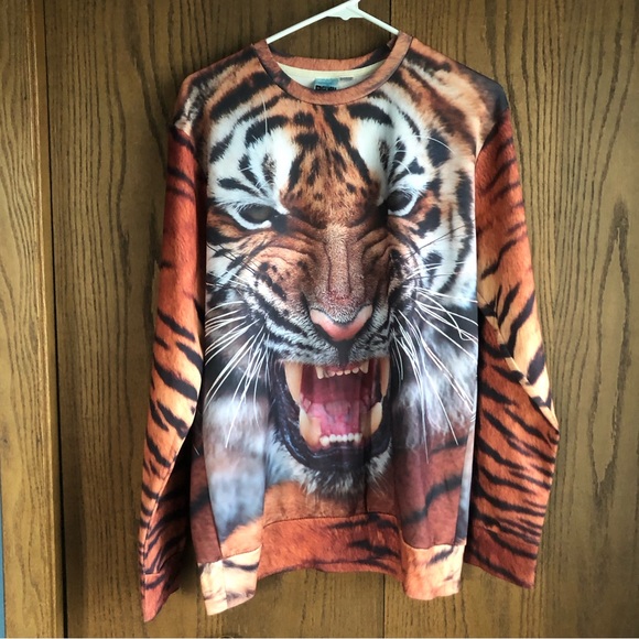 Mr Gugu & Miss Go Tiger sweatshirt size XL - Picture 2 of 4